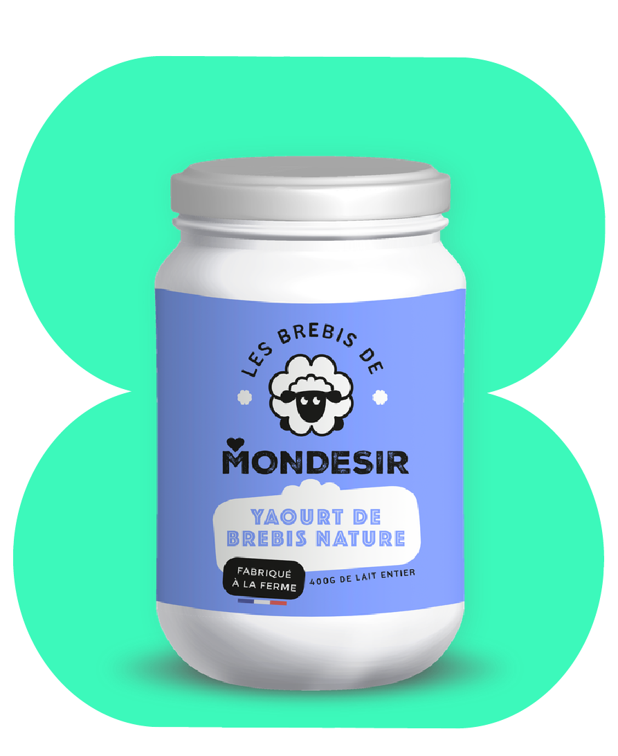 packaging mockup mondesir fromagerie pot yaourt étiquette logo charte graphique branding marie so graphic